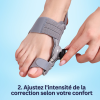 soulagement douleur hallux valgus