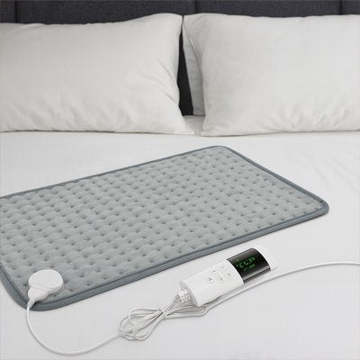 détente avec coussin chauffant