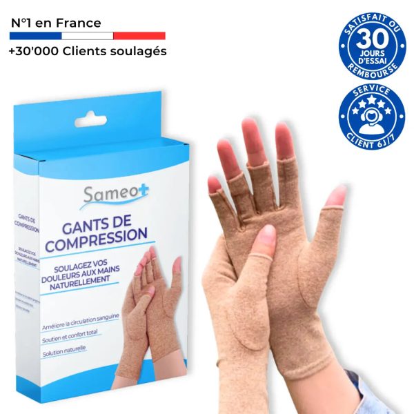 Gants de compression Calmazen