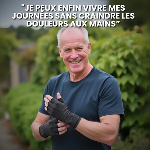 mains sans douleur avec compression