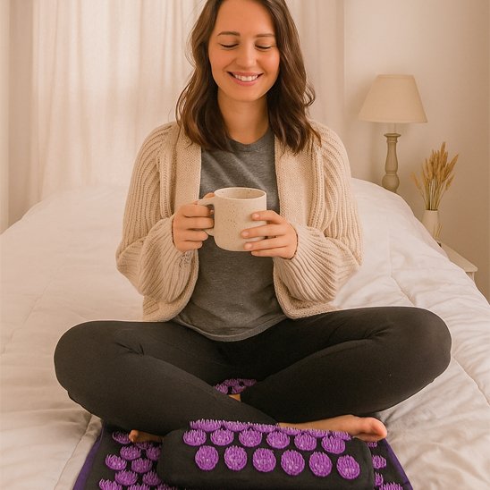 Moment_de_d_tente_avec_le_tapis_d_acupression.jpg relaxation avec SoothRelief