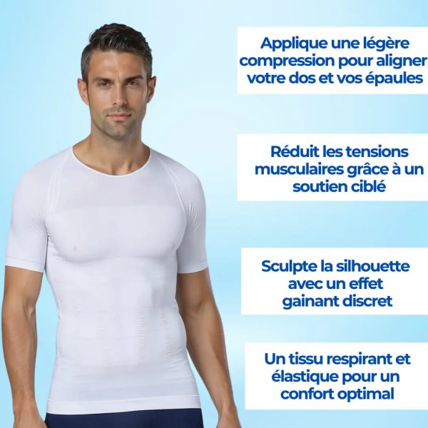 T-Shirt-Correcteur-de-posture-et-gainant-Mixte-_-Sameo-Sameo-88865232.jpg Silhouette affinée