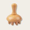 champignon de massage bois
