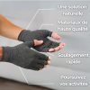 gants en coton et élasthanne
