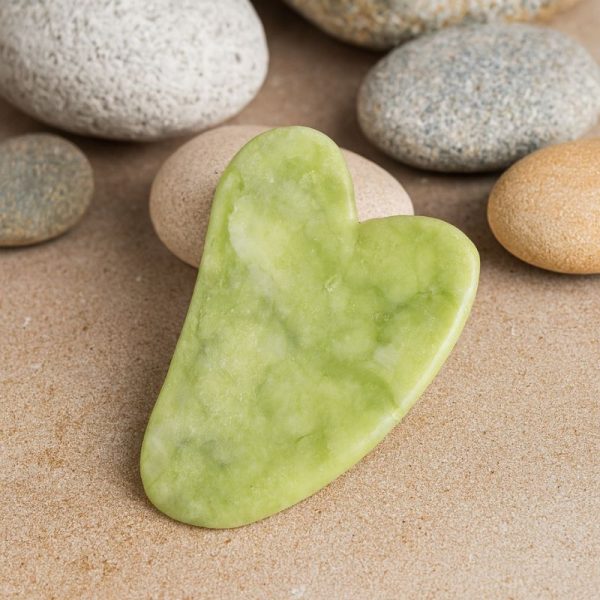 outil de beauté jade
