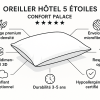luxueux oreiller Calmazen