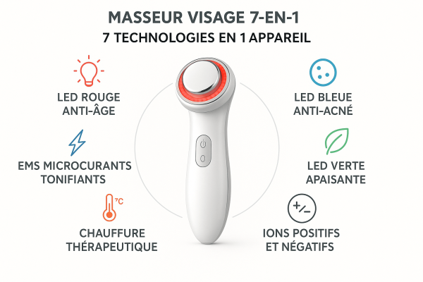 appareil beauté Calmazen LED