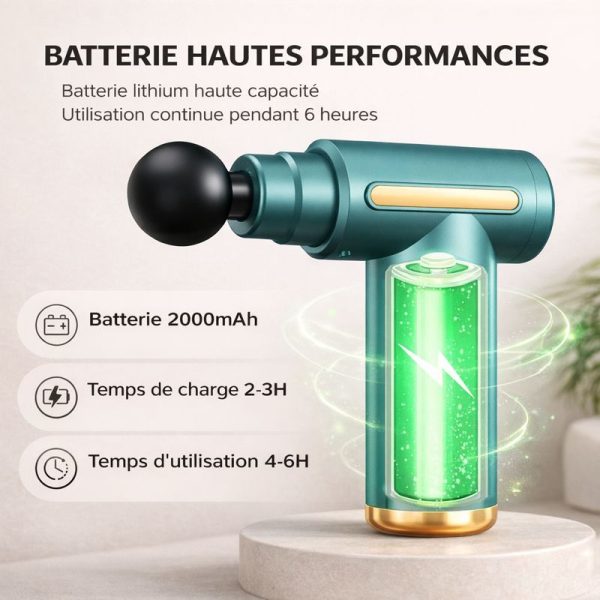 Pistolet de Massage élégant