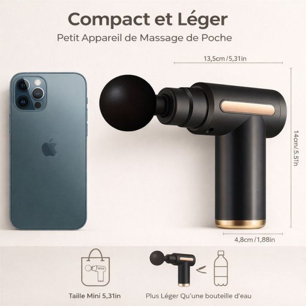 Pistolet de Massage ergonomique