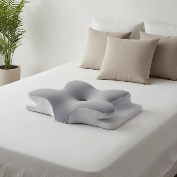 soutien nuque oreiller papillon Calmazen