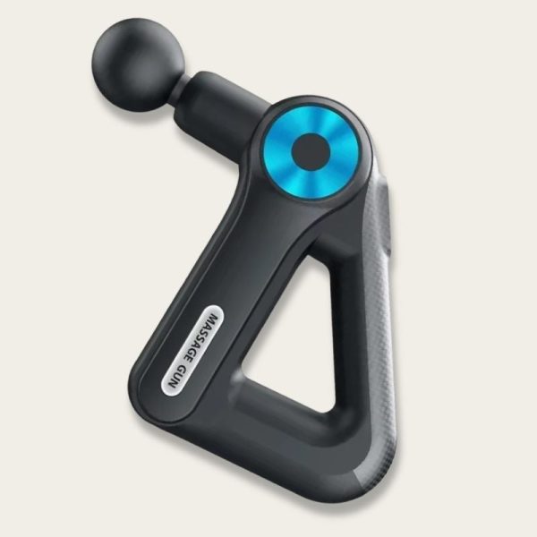 pistolet-massage-compact-triangulaire-noir-bleu-1.jpg pistolet musculaire puissant