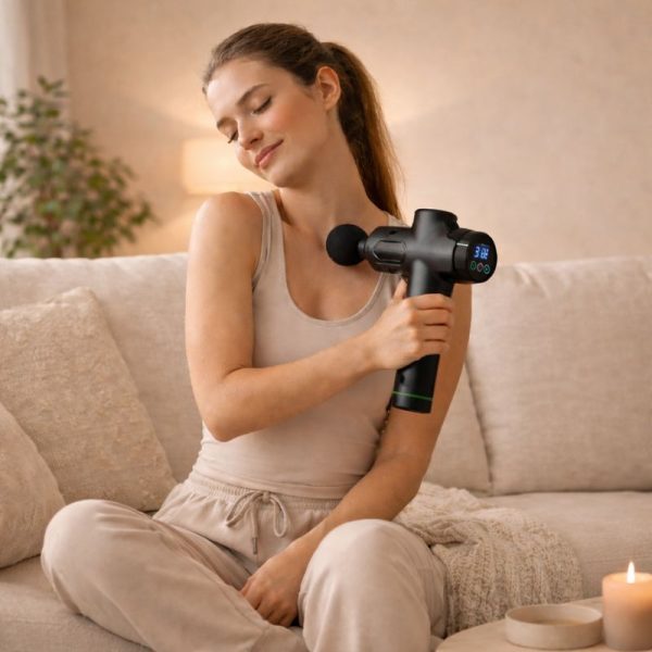 pistolet-massage-professionnel-utilisation-domicile-femme-1.jpg outil de récupération musculaire