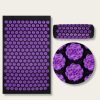 Relaxation avec tapis de fleurs