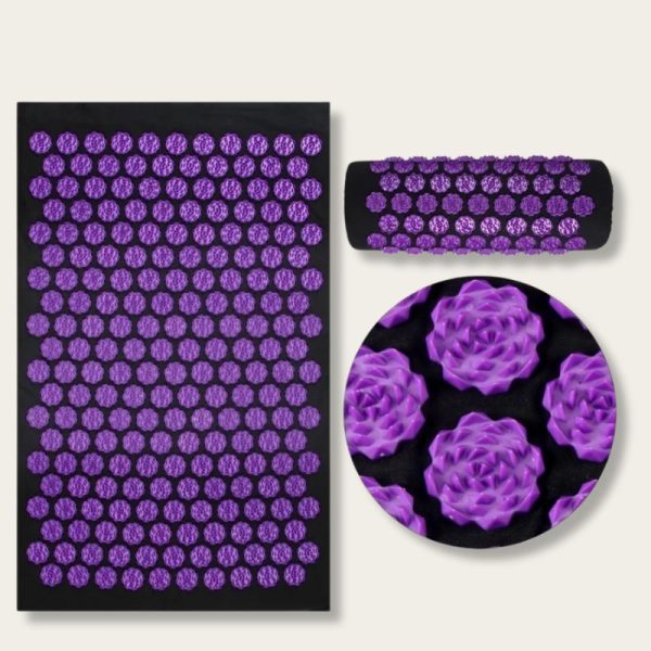Relaxation avec tapis de fleurs